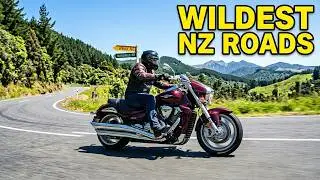 Ride The Wildest Roads in New Zealand on My Suzuki M109R