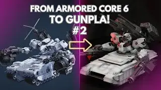 FROM ARMORED CORE 6 TO GUNPLA! Gundam Custom Painted Build #firesofrubicon #bandai #gunpla