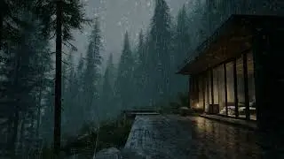 Thunder and Heavy Rain for Sleep || Relaxing Rain Sounds | ASMR
