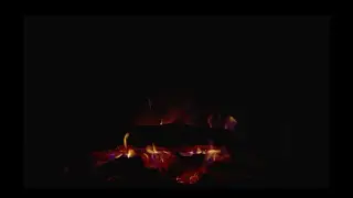 🔥 Fireplace Calm Ambience | Black Screen Crackling Fire for Deep Sleep, Focus, Study & Relaxation