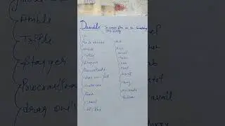 Dwadle #ssc #artist #dailyvocabulary  #handwriting #ssc #song #vocabulary #synonyms_and_antonyms