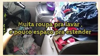 Acumulou muita roupa 😱//Dia foi cansativo 