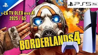 OUT OF THIS WORLD GRAPHIC FROM BORDERLANDS4 FROM 2025! LG OLED G5 +PS5 PRO YOU CAN'T MISS THIS GAME