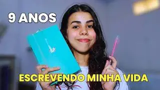 Eu acho que escrever me salvou!
