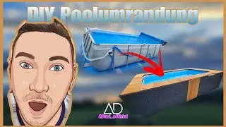 Bestway Pool umrandung aus Douglasie gebaut - Zusammenfassung
