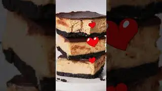 No Bake Buckeye Cheesecake Bars #food #easyrecipes #cookingtutorial #recipe #viral #viralshort