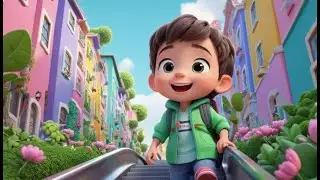 The Shy Escalator Is Going Very Slow | Nursery Rhymes for Kids & Baby Songs