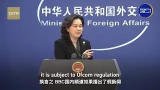 China Foreign Affairs Destroys the BBC and Adrian Zenz