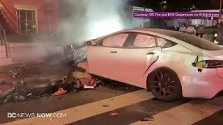 Two-Vehicle Crash in Northwest DC Leaves Several Hospitalized