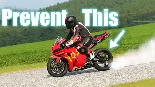 Rear wheel locking up? Try this! | Cbr600rr Motovlog #81