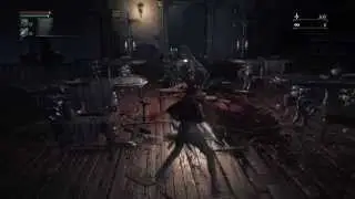 Bloodborne karate chop action