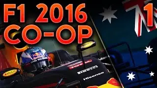 It Begins! - F1 2016 Co-op Career - #1 - Australian GP