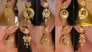 Gold earrings designs new model 2026 / Kanbala kaner dul /Sonar Kaner Dul ||