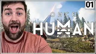 My First Look at this AMAZING Open World Survival Game - Once Human Gameplay Part 1