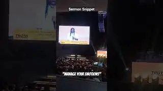 Sermon Snippet: Manage Your Emotions (About Anger)