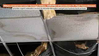 SERVPRO of Downtown St. Paul / Team Rossum: Commercial Water Damage Solutions