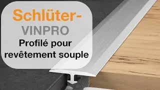 Profilé Schlüter-VINPRO pour revêtement souple
