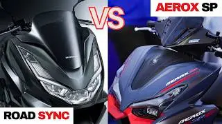 WHY PAY MORE? Honda PCX 160 RoadSync vs Yamaha Aerox SP Version — Comfort o Performance?