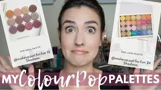 I Designed Palettes for COLOURPOP?!?! (kinda) | @makeup.just.for.fun for ColourPop