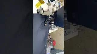 trouser belt makin | flat lock #flat #ASMR #machine #machinelearning #asmrwork #flatlock