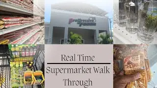Supermarket Walk Through | Realtime | Progressive Grocers- Soverign Portmore