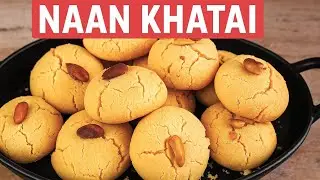 Replace Bakery Cookies with Homemade Naan Khatai | No Oven, Eggless Biscuits Recipe | YouTube India