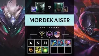 Mordekaiser Support vs Pyke - NA Master Patch 25.16