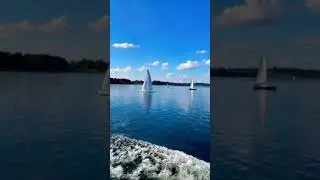 Boating in Chiemsee, Germany 🇩🇪