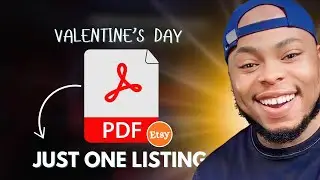 HOT Valentine's Ai Digital Products on Etsy (That Nobody Is Talking About) print on demand!