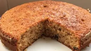 Bolo Fofinho De Banana e Canela 🍌