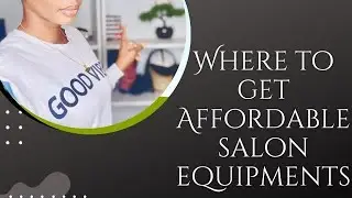 Starting a Home Salon? Where to get affordable Salon Equipments
