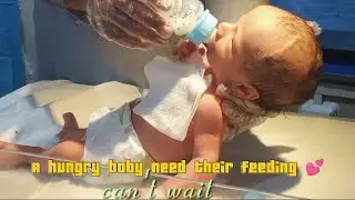 A precious feeding moment💕 #cutebaby #premature #neonatalicu #hope #baby #feeding 