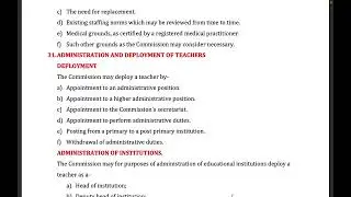 conditions for transfer of teachers | Conditions for transfer of teachers in tsc