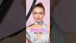 Gigi Hadid evolution from 2012 to 2025