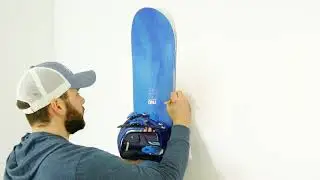 StoreYourBoard The Cinch, Snowboard Wall Mount Storage, Floating Hanger Rack Reviews