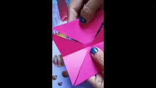 #paper bow #3dart #3dpapercraft #3dpapercrafts #paperbow #papercraft @Abc_learning_hub