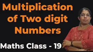 Multiplication of Two Digit Numbers without Regrouping.