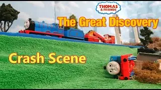 Tomy Trackmaster The Great Discovery Thomas Crash Scene