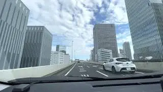 首都高速 横羽線〜C2 横浜公園〜新板橋 Driving to Shin-itabashi from Yokohama-koen on the Metropolitan Expwy K1~C2