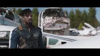 Killmonger kills Ulysses Klaue   Black Panther 2018 Movie CLIP HD