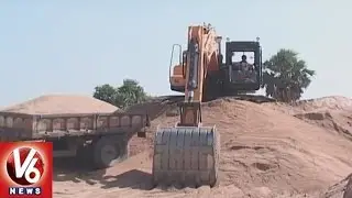 Govt Gets More Income After Implementation Of Sand Policy | Karimnagar | V6 News