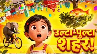 उल्टा-पुल्टा शहर 🤪 | Funny Hindi Kids Song | Archit TV