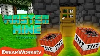 EXPLODING DOOR PRANK Minecraft How To | MASTER MINE TUTORIALS