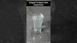 Easy Simple Science Experiment for kids | Students | Colgate and match stick Experiment | #shorts