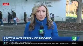 A look at the Sacramento federal building vandalized after ICE agents shot and killed a woman in ...