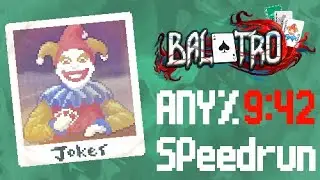 Balatro Random Seed Speedrun (9:42)