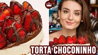 TORTA CHOCONINHO: CHOCOLATE, LEITE NINHO E MORANGO! | Cozinha do Bom Gosto | Gabi Rossi