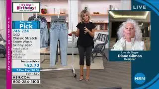 DG2 by Diane Gilman Classic Stretch Snow Wash Skinny Jean