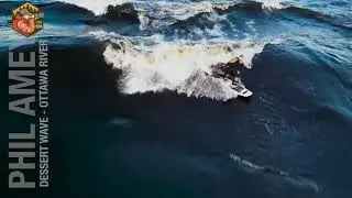 Surfing Dessert Wave-Ottawa river
