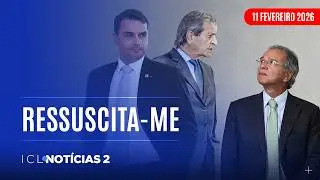 ICL NOT&Iacute;CIAS 2 - 11/02/26 - PRESIDENTE DO PL QUER PAULO GUEDES NA CAMPANHA DE FL&Aacute;VIO BOLSONARO